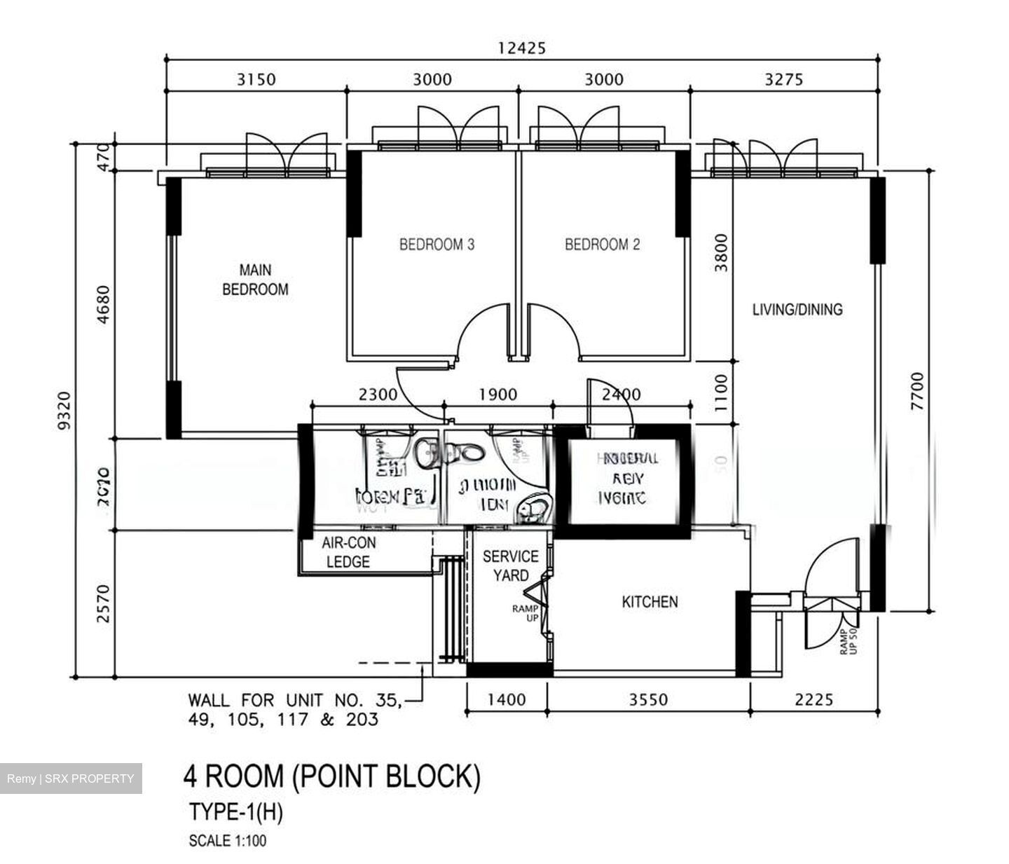 Blk 333 Yishun Riverwalk (Yishun), HDB 4 Rooms #589994711